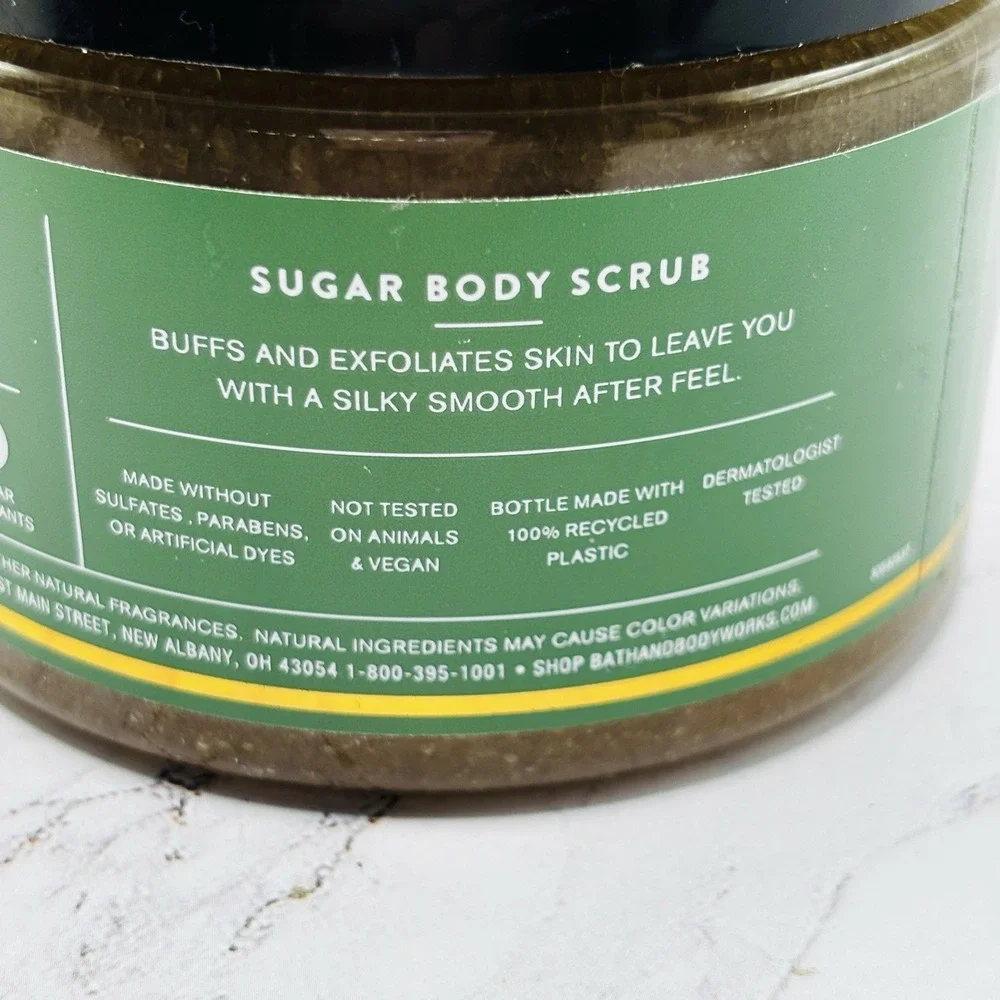 Bath & Body Works Aromatherapy Eucalyptus Spearmint Sugar Body Scrub 13oz